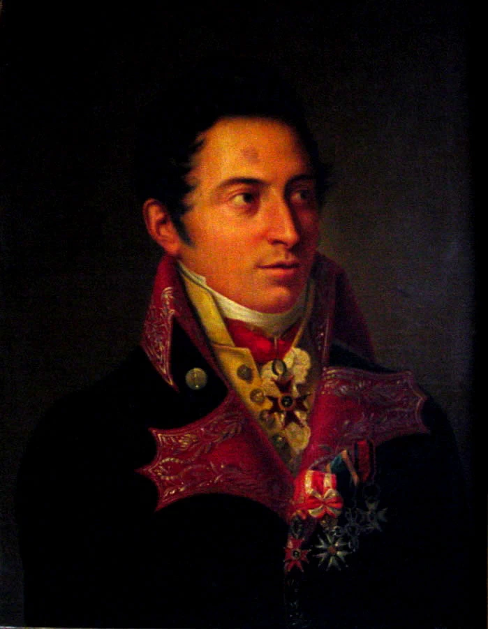 Jean - Baptiste Wicar, Ritratto dell'Arch. Clemente Folchi, Accademia di San Luca, Roma